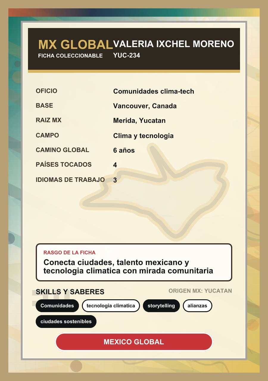 Reverso de estampa coleccionable de ejemplo